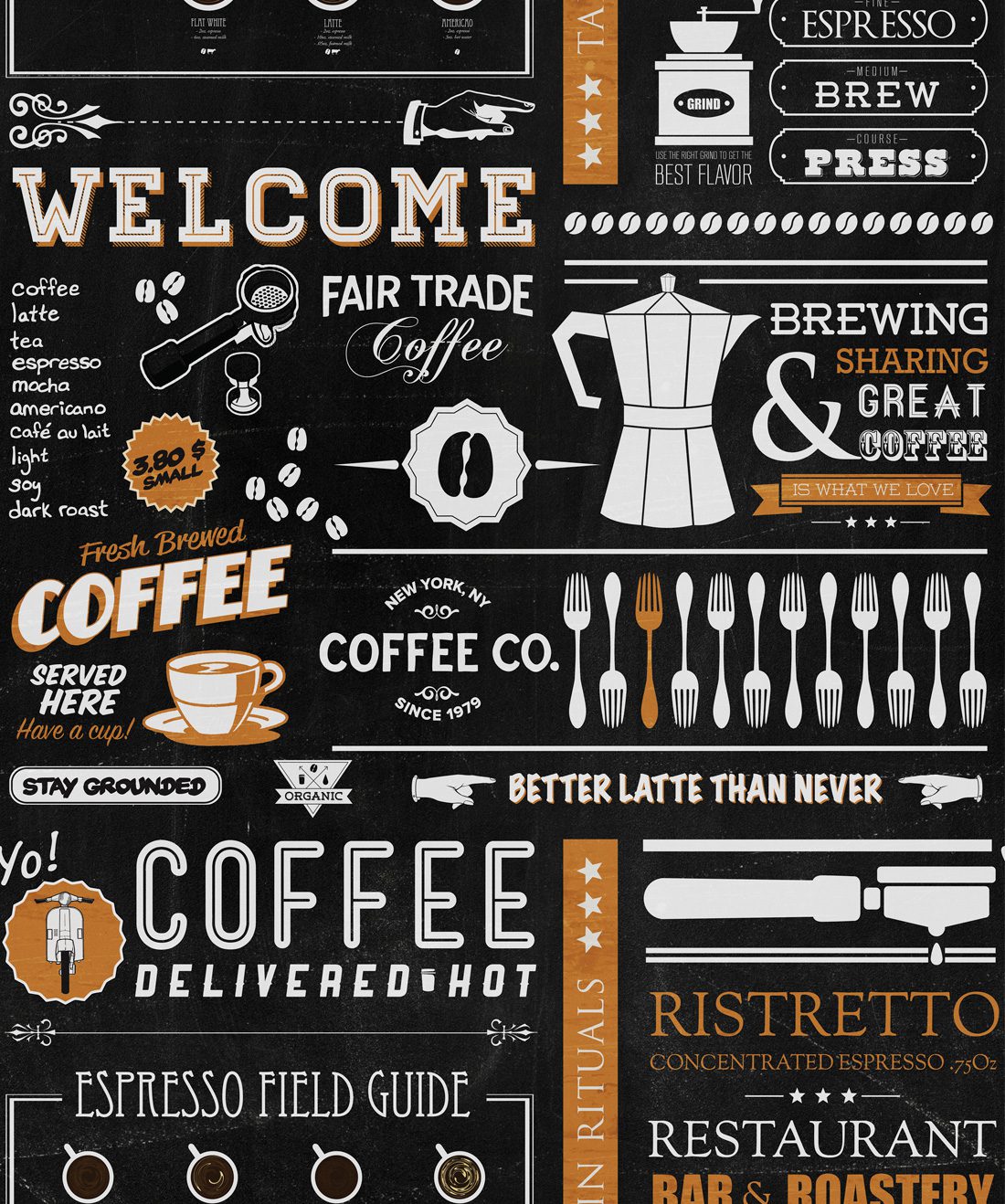 Sudut Brew Haven Cafe saat sore