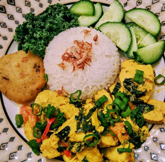 Nasi Ayam Woku Brew Haven